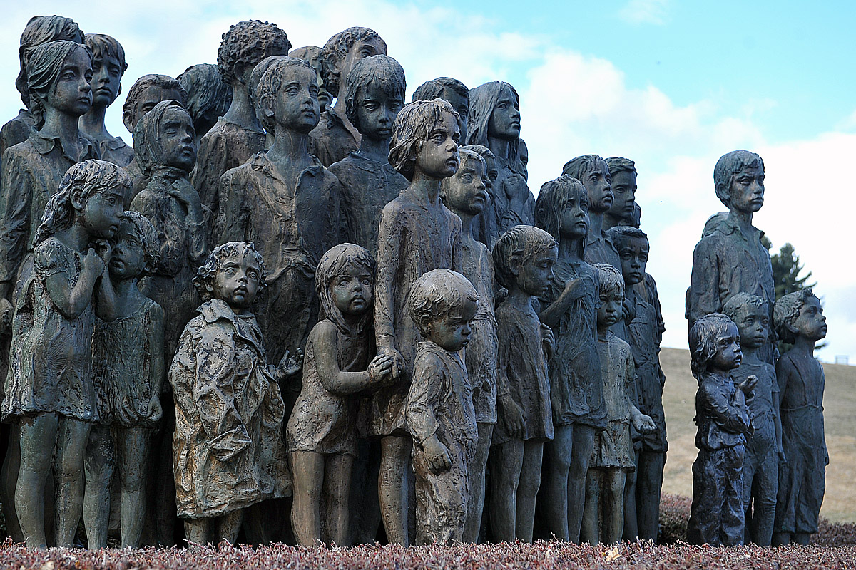 Pomník dětských obětí války, Lidice