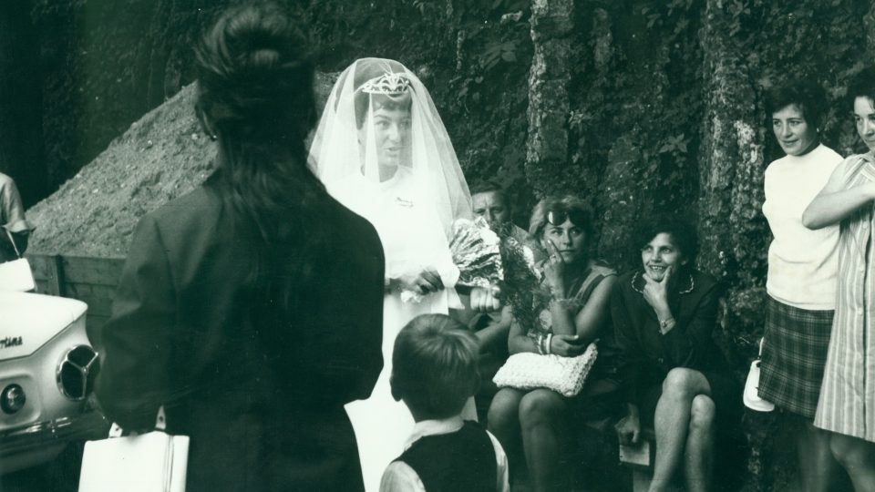 Svatba na Karlštejně v roce 1968