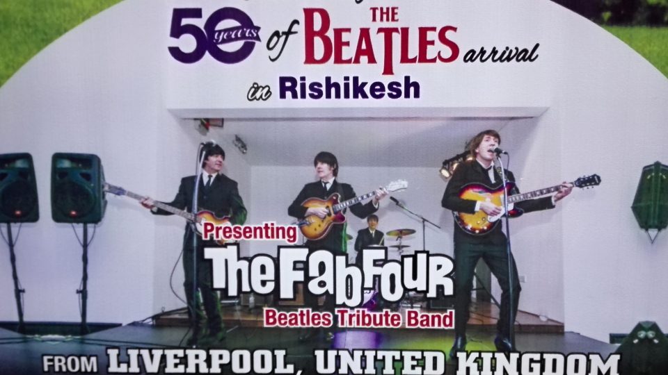 Padesáté výročí příjezdu Beatles do Rišikeše nenechali místí bez pořádné oslavy