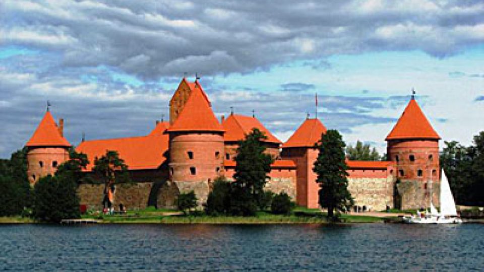 Vodní hrad v Trokách (Trakai litevsky)