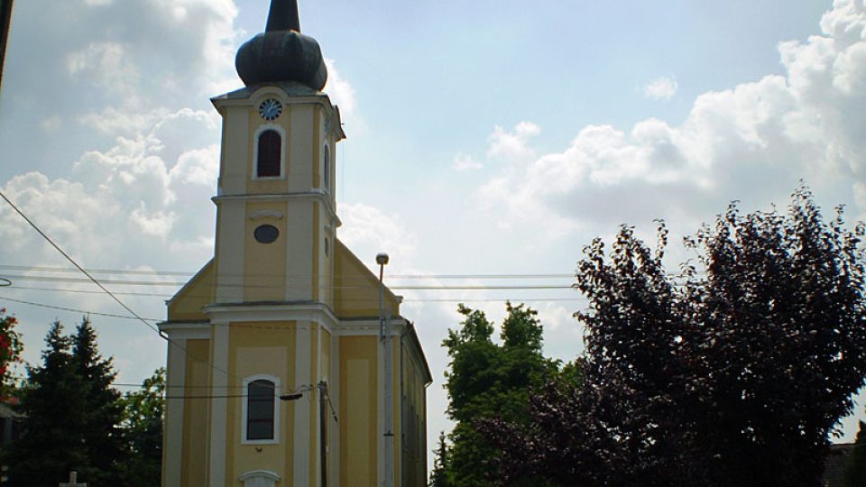 Kostel v maďarském Dabasu
