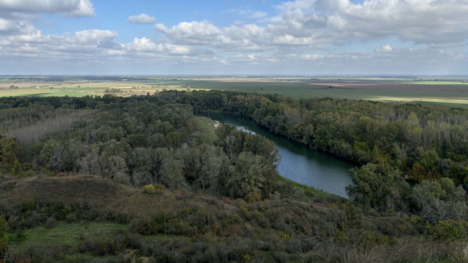 Národní park Dolní Dněstr se rozkládá na cca 60 tisících hektarů