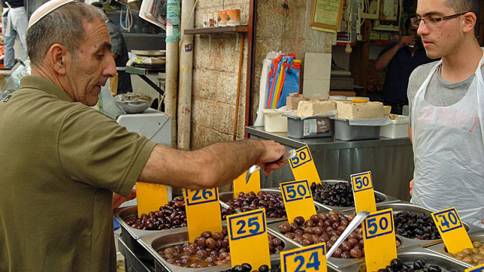 Cena oliv se před šábesem nemění