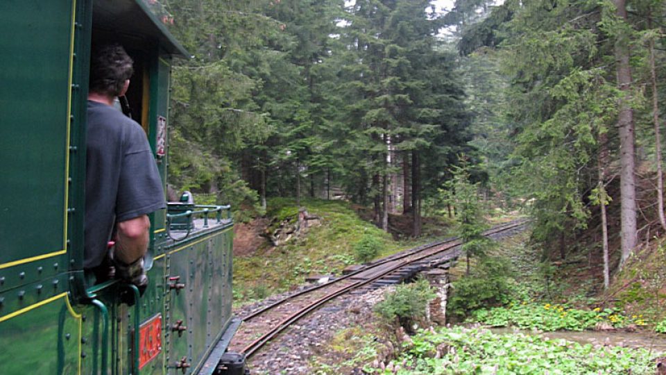 Strojvedoucím na lesní železnici