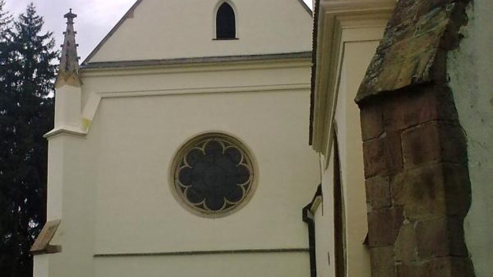 Klášterní kostel Nanebevzetí Panny Marie je nejstarší stavbou v celém areálu kláštera Porta coeli