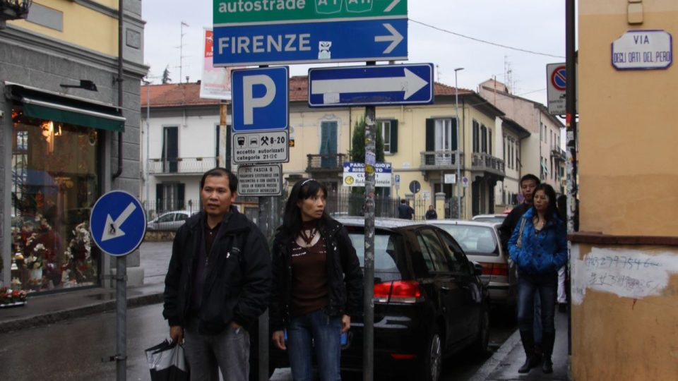 Italské Prato je plné Číňanů