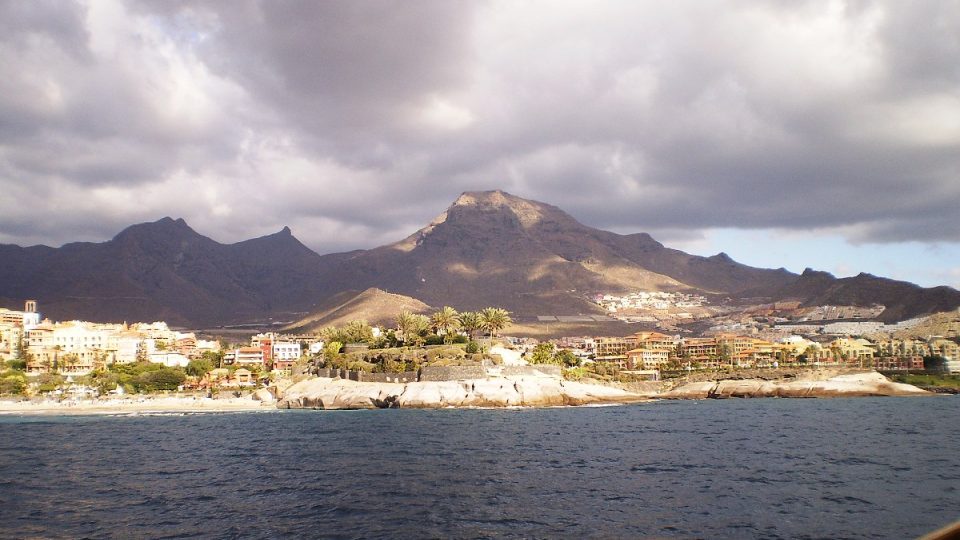 Jižní pobřeží ostrova Tenerife