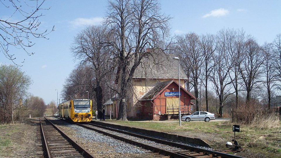 Železniční stanice v Chuchelné