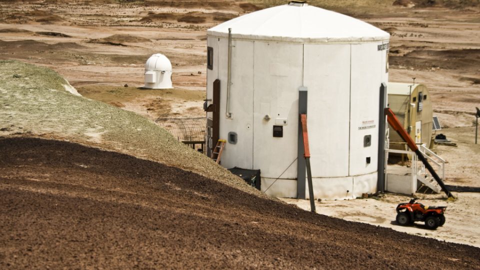 Výzkumná stanice pro život na Marsu v americkém Utahu