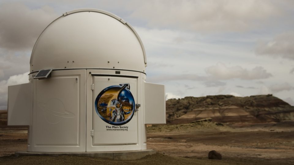 Výzkumná stanice pro život na Marsu v americkém Utahu