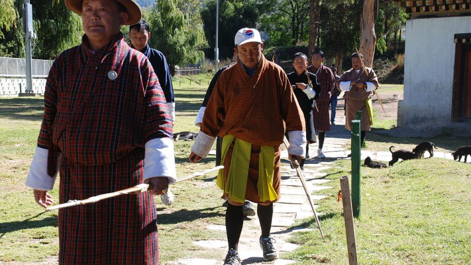 Lukostřelba je v Bhútánu tradice i zábava