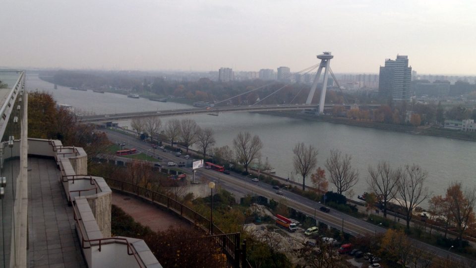 Pohled na Bratislavu