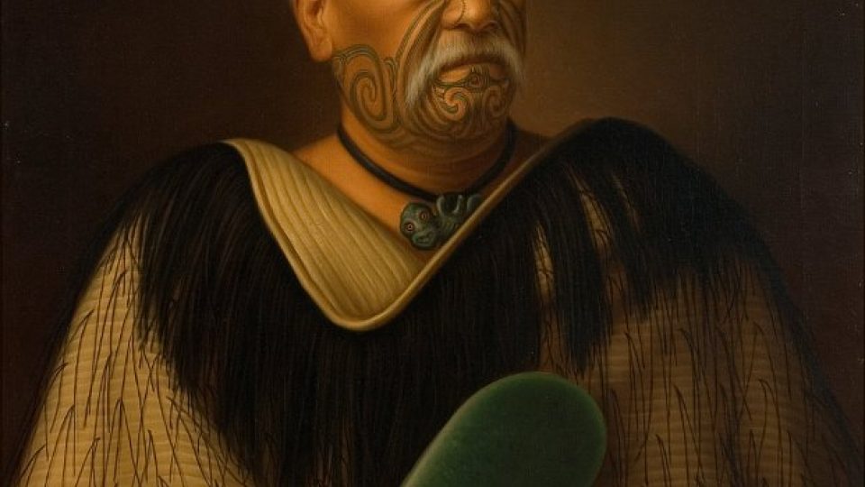 Obraz Gottfrieda Lindauera: Wahanui Reihana Te Huatare