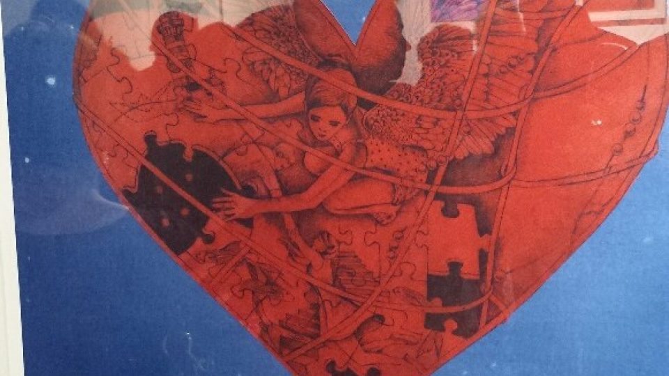Unique True Love Heart (Coldplay - Mila Furstova Artist