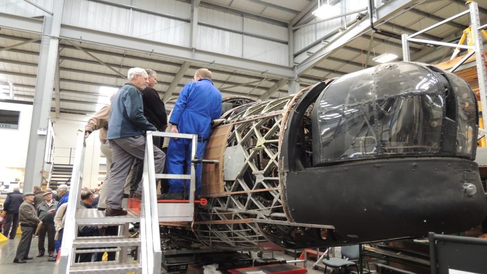 Stroj, který si hýčkají v Cosfordu, plnil roli cvičného letounu