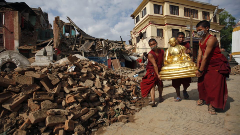 Zemětřesení v Nepálu zničilo množství kulturních památek