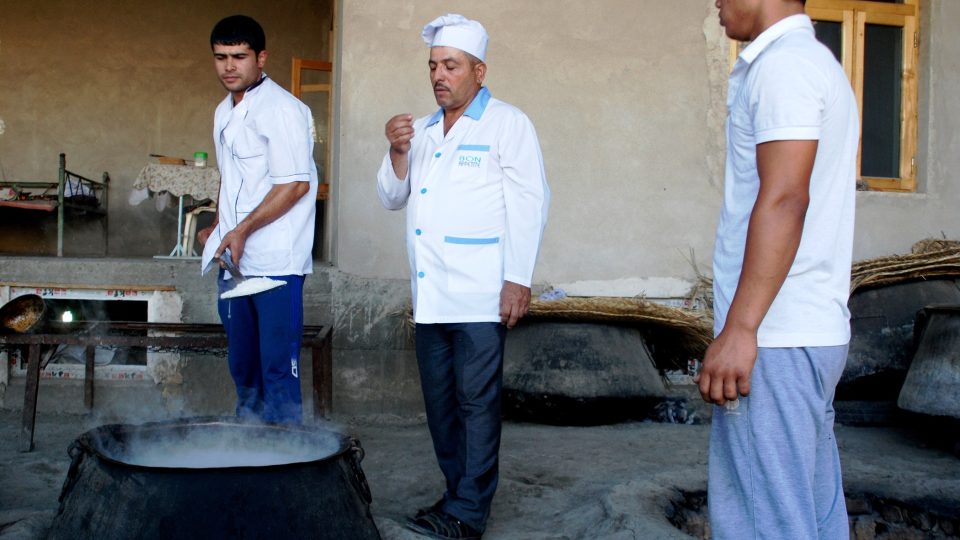 Nejlepší plov se prý připravuje v Uzbekistánu