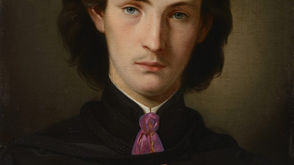 Bohumír Lindauer, autoportrét (1862)