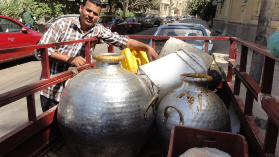 Kulovité idry jsou na káhirských ulicích častým jevem