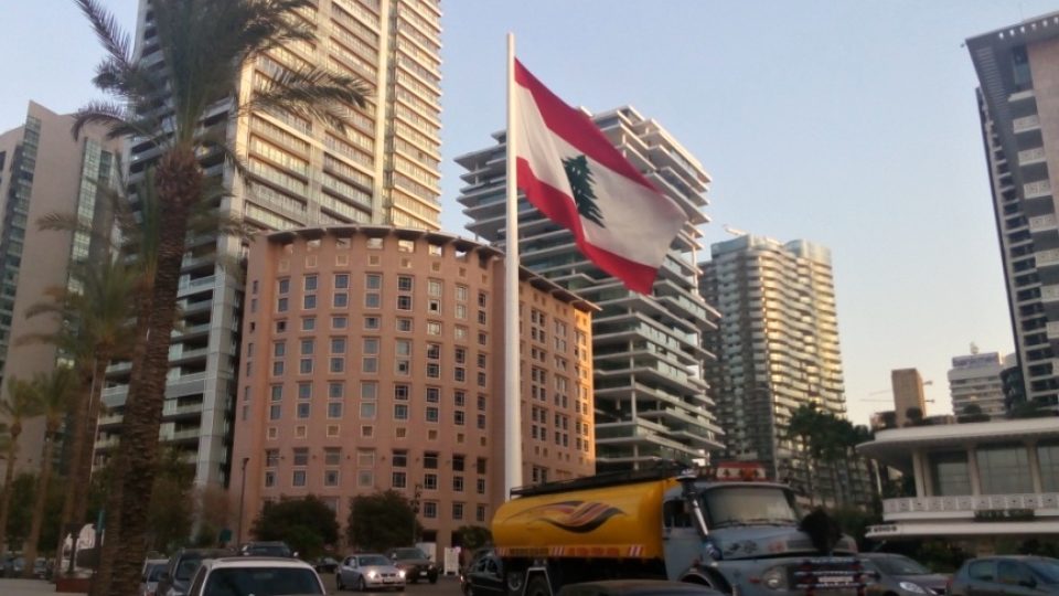 Centrum Bejrútu je čtvrtí bank a luxusních obchodů
