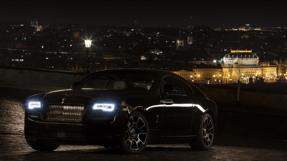 Rolls-Royce Wraith Black Badge v Praze