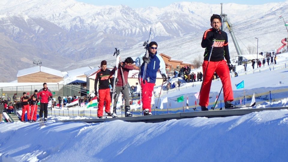 Kouzlo lyžování Iráčané teprve objevují