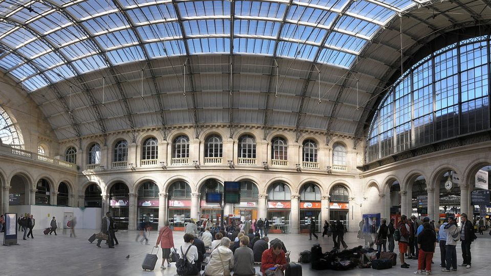 Pařížské nádraží Gare de l'Est