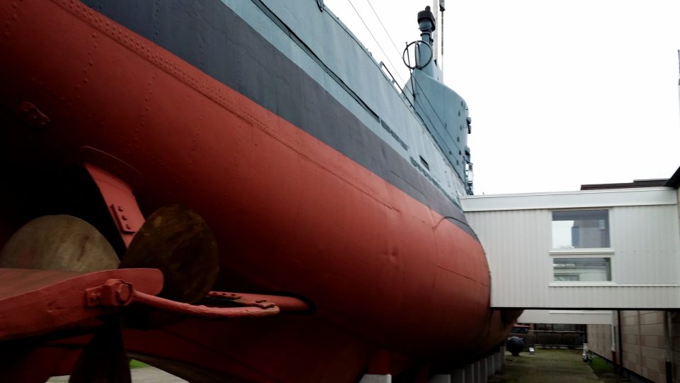 Ponorka U3 je 50 metrů dlouhá a 5 metrů široká