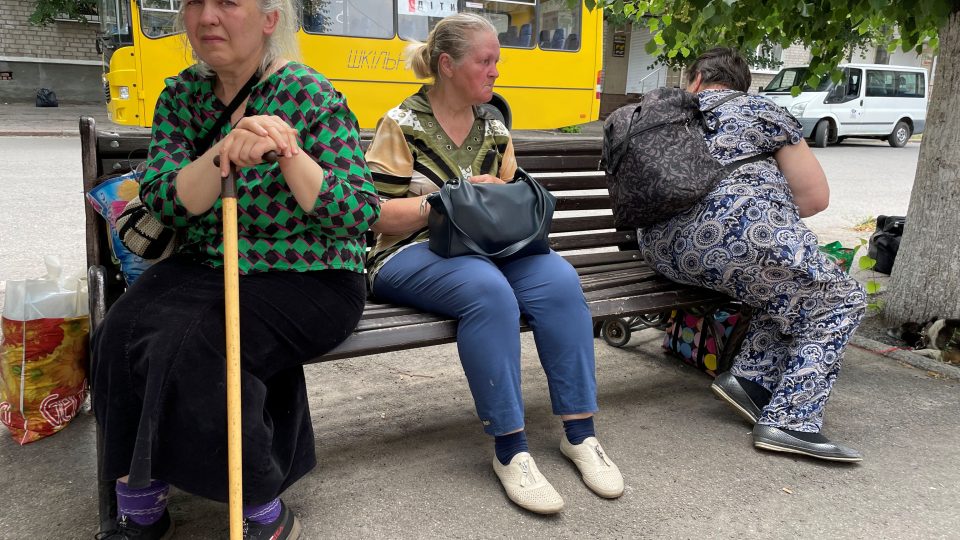 Evakuace obyvatel východoukrajinských měst