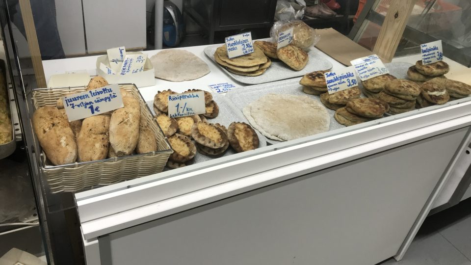 Finské a karelske speciality vedle arabského pečiva, to je nabídka pekárny Toufika Amrana