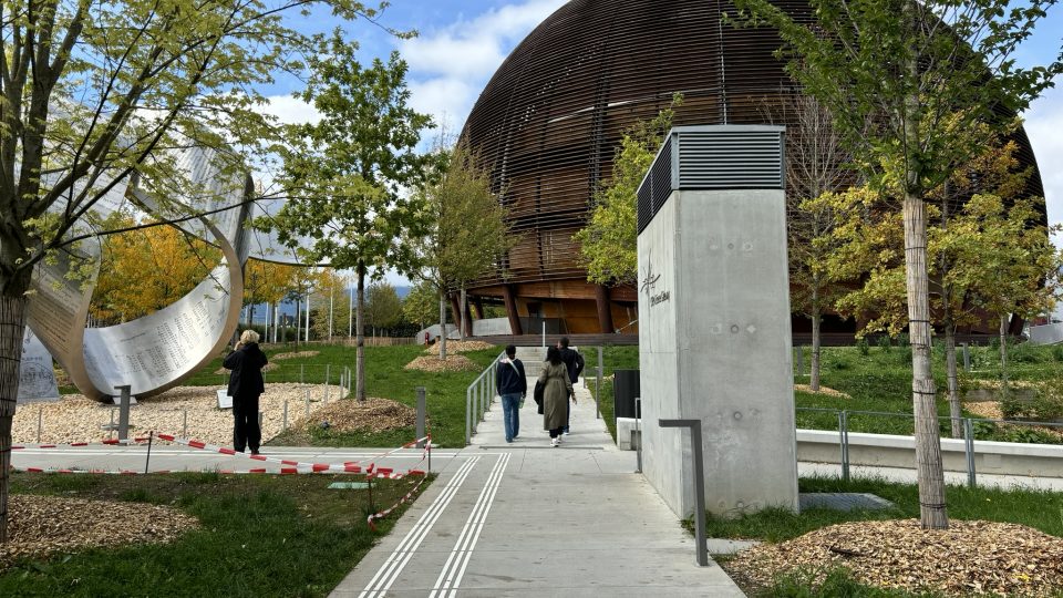 Areál CERN v Ženevě