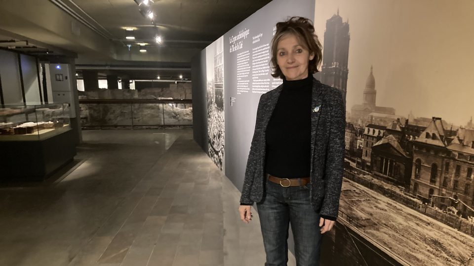 Kurátorka výstavy v Seině Sylvie Robinová