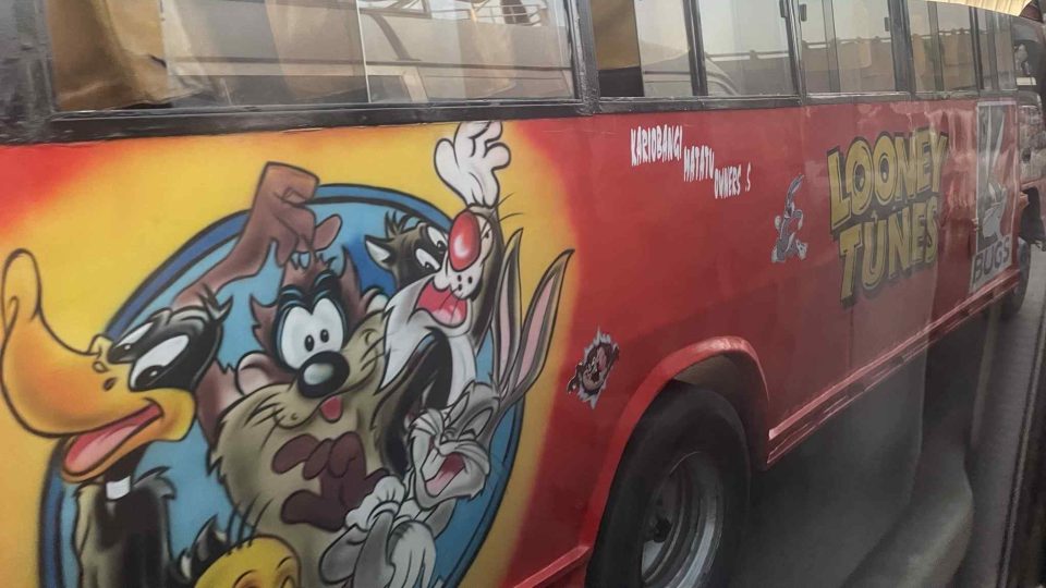 Na cestách možné potkat vozy s karoserií vyzdobenou třeba kreslenými postavičkami z Looney Tunes