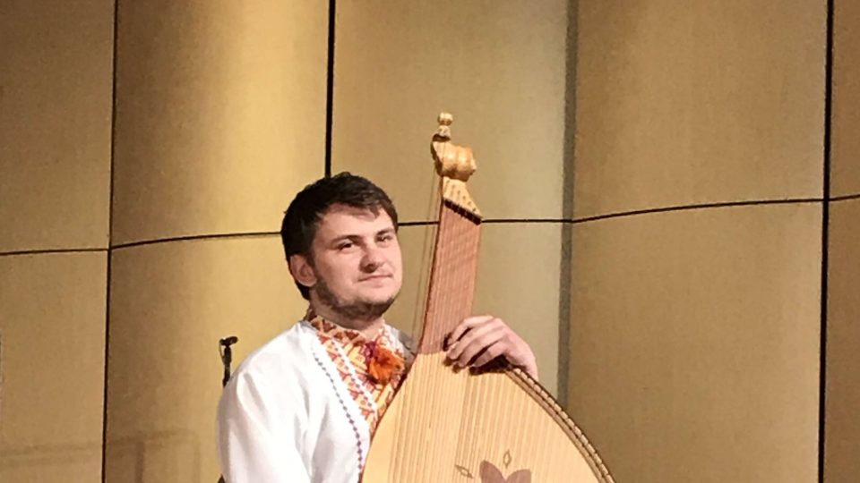 Bandura - jedinečný ukrajinský nástroj, který má přibližně šedesát strun
