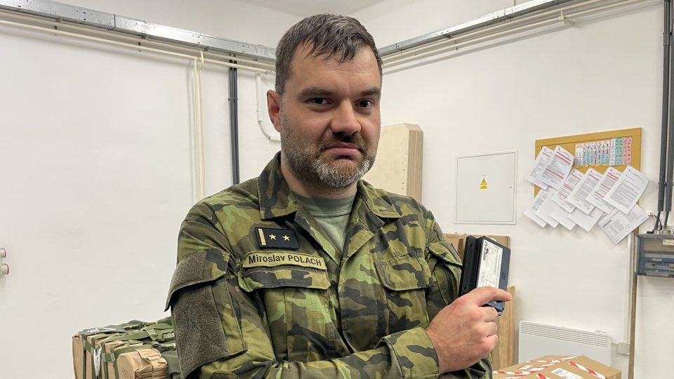 Miroslav Polach z Fakulty vojenského leadershipu Univerzity obrany