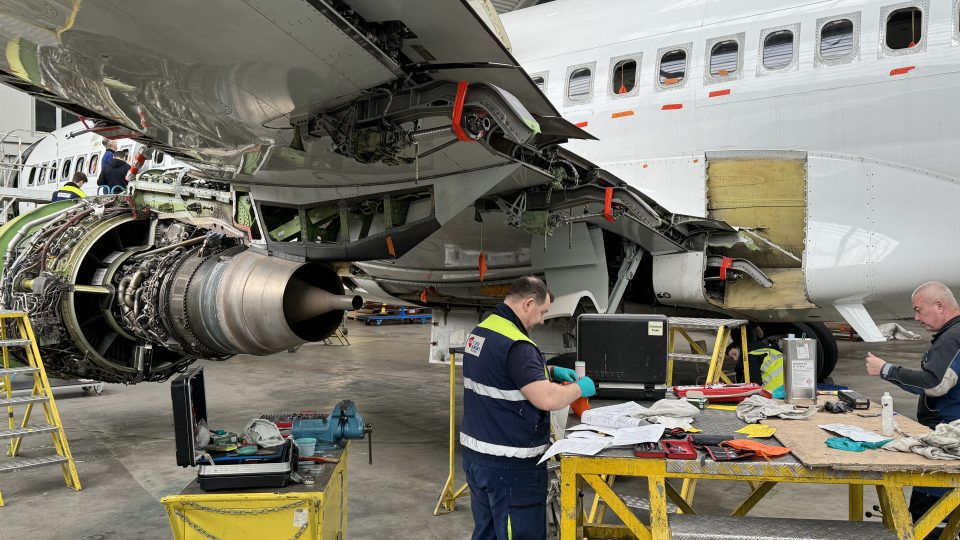 Czech Airlines Technics – servis letadel na Letišti Václava Havla v Praze Ruzyni