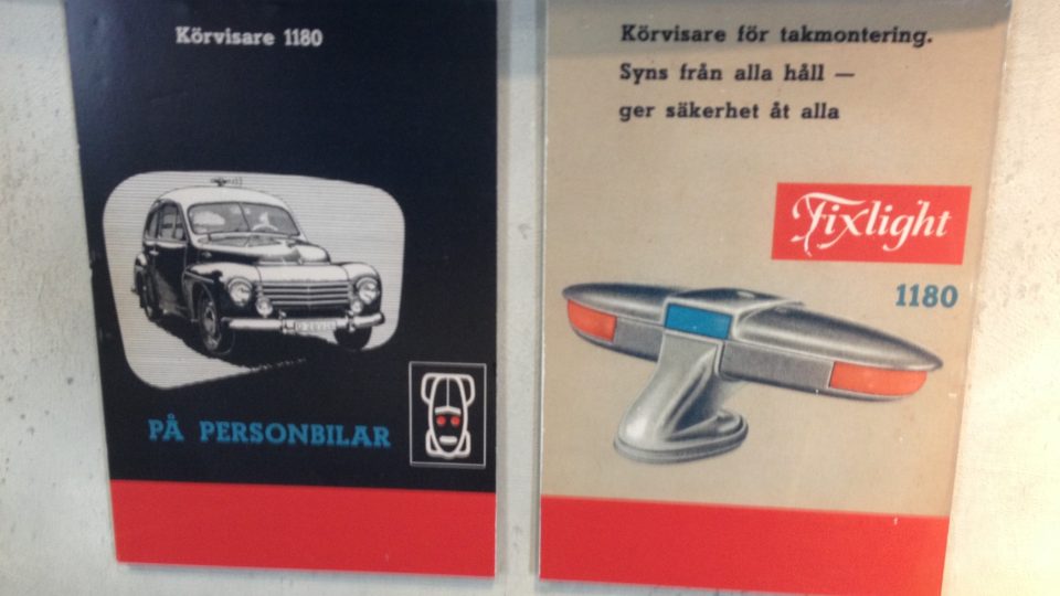 Blinkry na střeše, se kterými přišlo Volvo v 50. letech, se neujaly