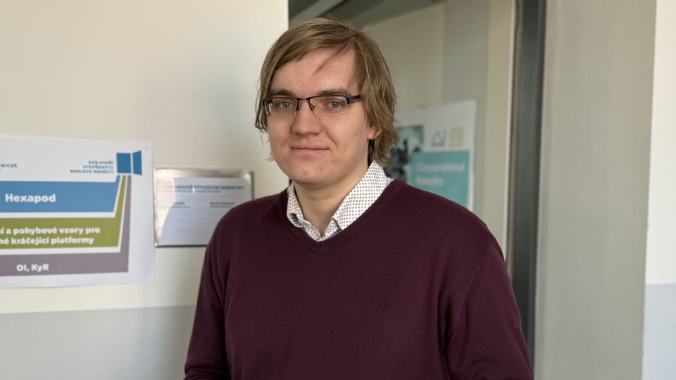 Miloš Prágr, doktorand v Laboratoři výpočetní robotiky na FEL ČVUT