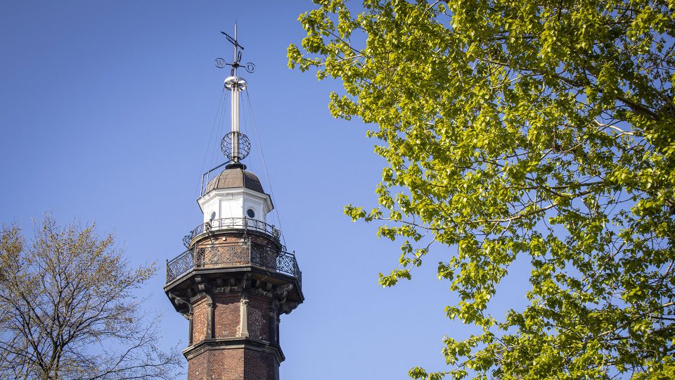 Věž majáku v Gdańsku