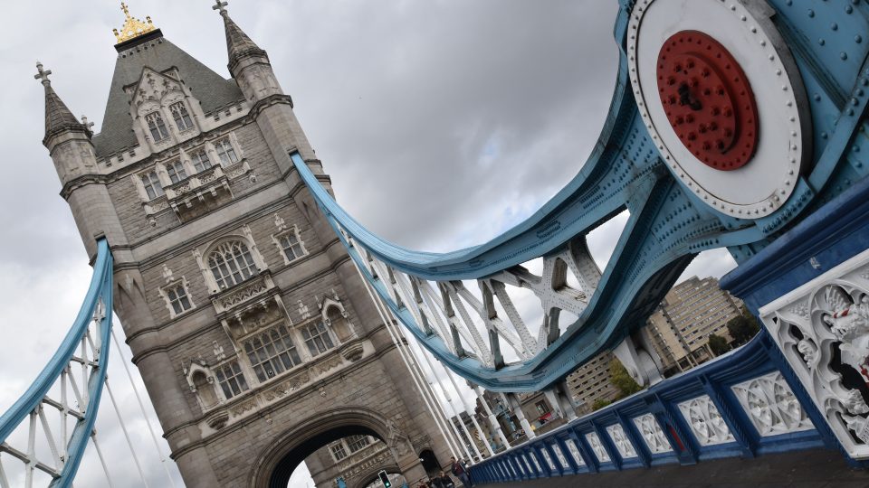 Tower bridge v Londýně