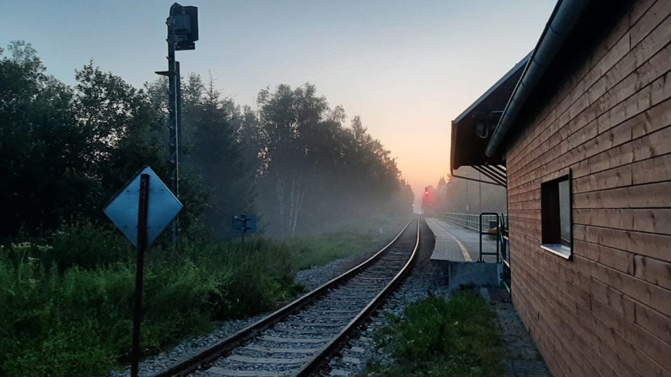 Nejkratší mezinárodní železniční trať v Česku