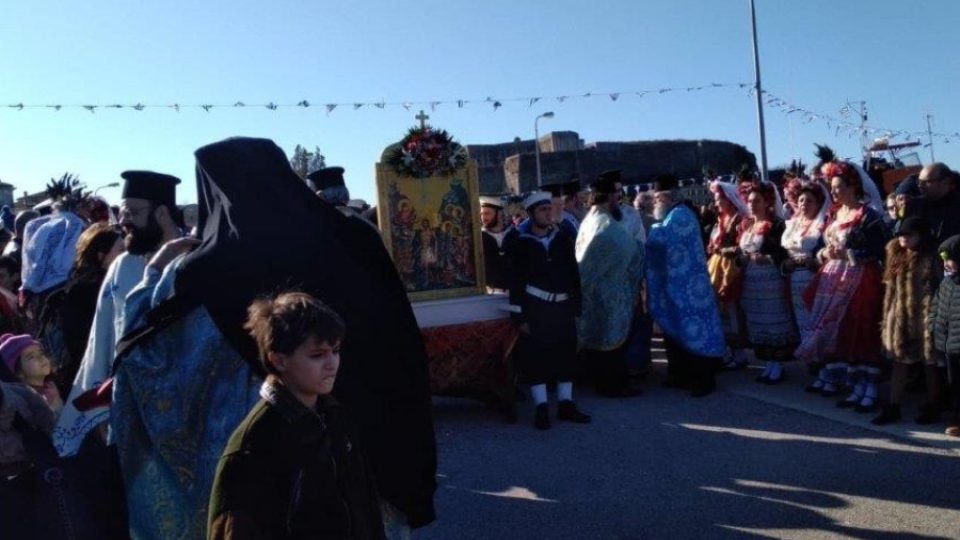 Svátek Theofanie v Kerkyře na Korfu je spojený s pravoslavnou tradicí