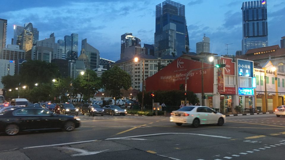 Čínská čtvrť v Singapuru