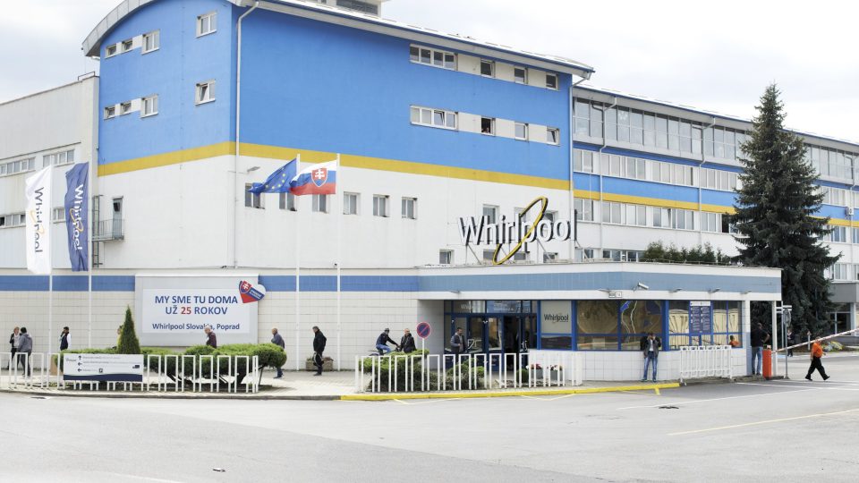 Popradská továrna společnosti Whirlpool si digitalizaci provozu chválí