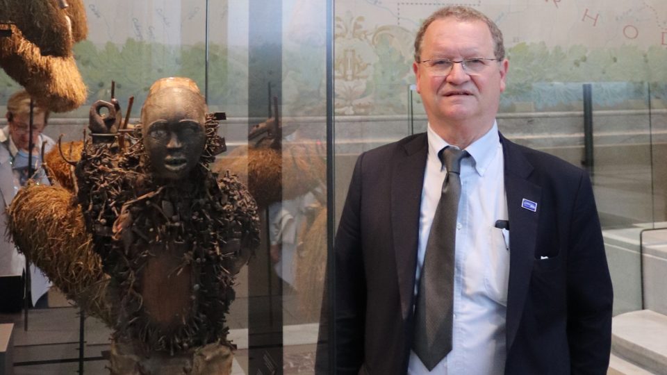 Ředitel Královského muzea Guido Gryseels je na novou koncepci stálé expozice hrdý