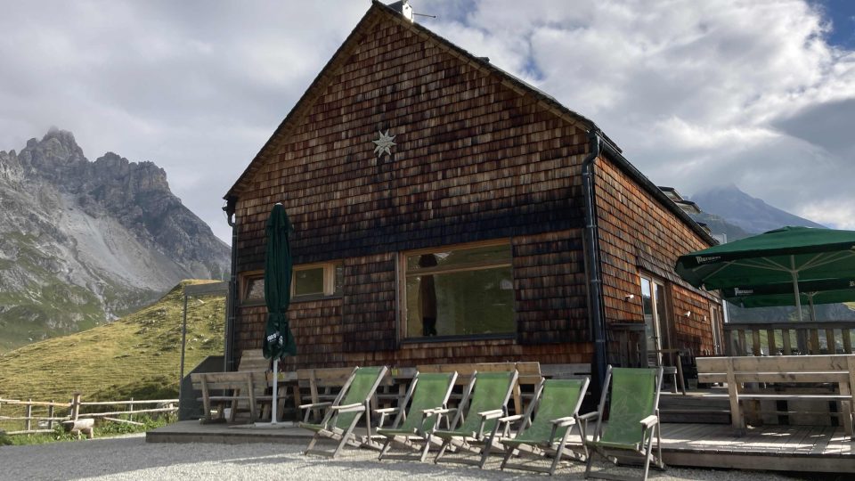 Franz Fischer Hütte se pyšní pečetí udržitelnosti. I rostlinná strava přispívá k nízké uhlíkové stopě