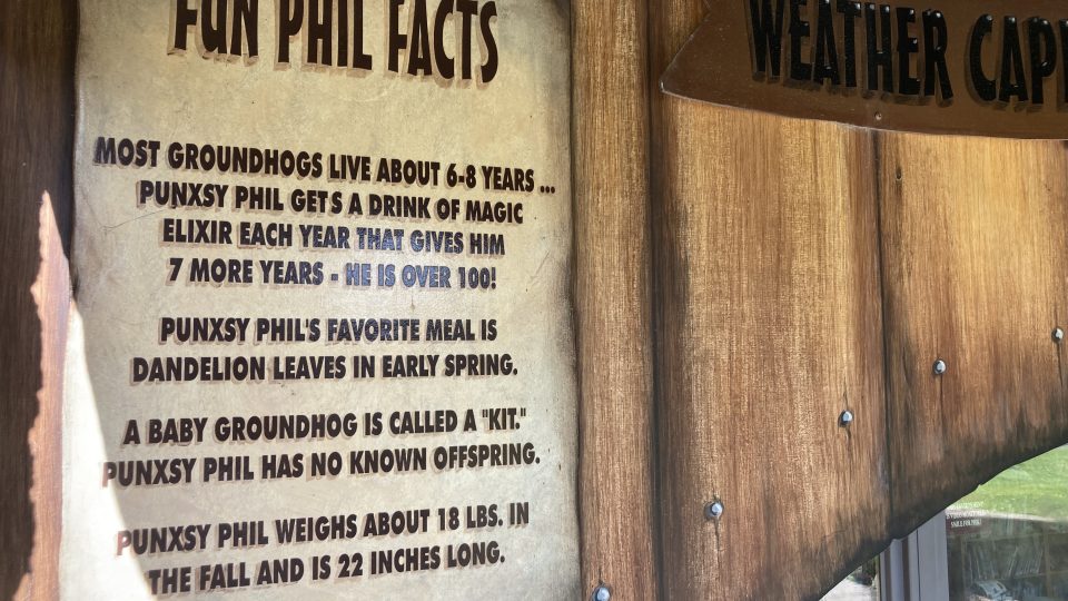 Odpovědi na nejčastější otázky o Philovi si návštěvníci mohou přečíst na informační tabuli