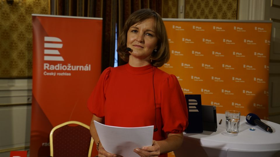 Moderátorka Marie Bastlová diskutovala v Teplicích s odborníky na téma bydlení