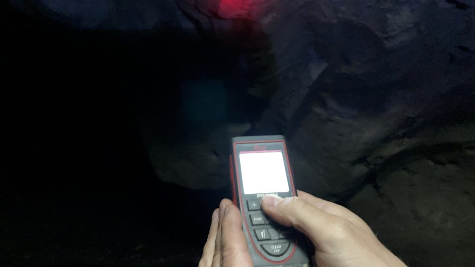 Laserové mapování jeskyní