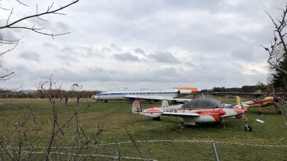 Bývalý vojenský areál u města Cottbus pro milovníky leteckých strojů i historie